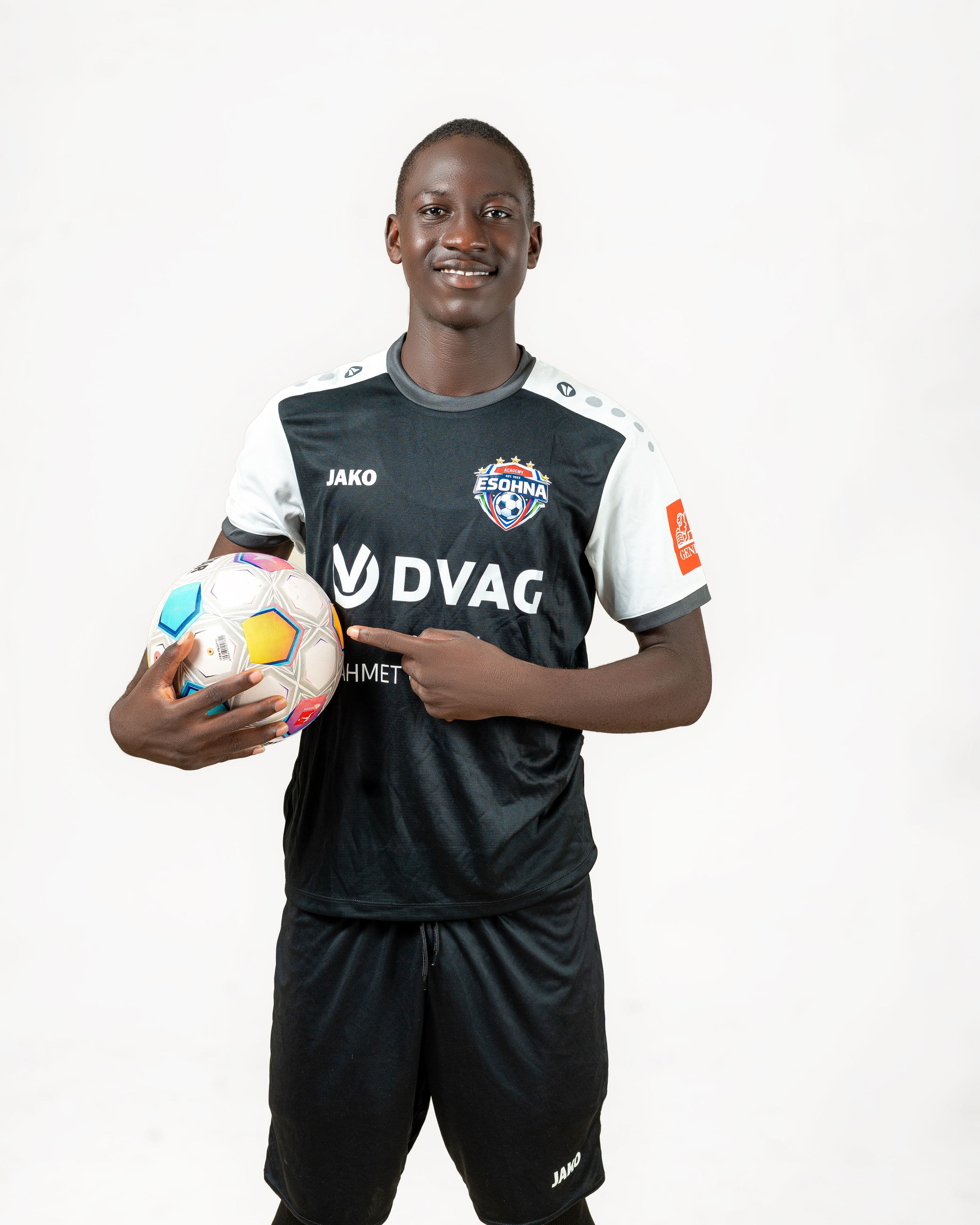eSohna Academy player in academy kit