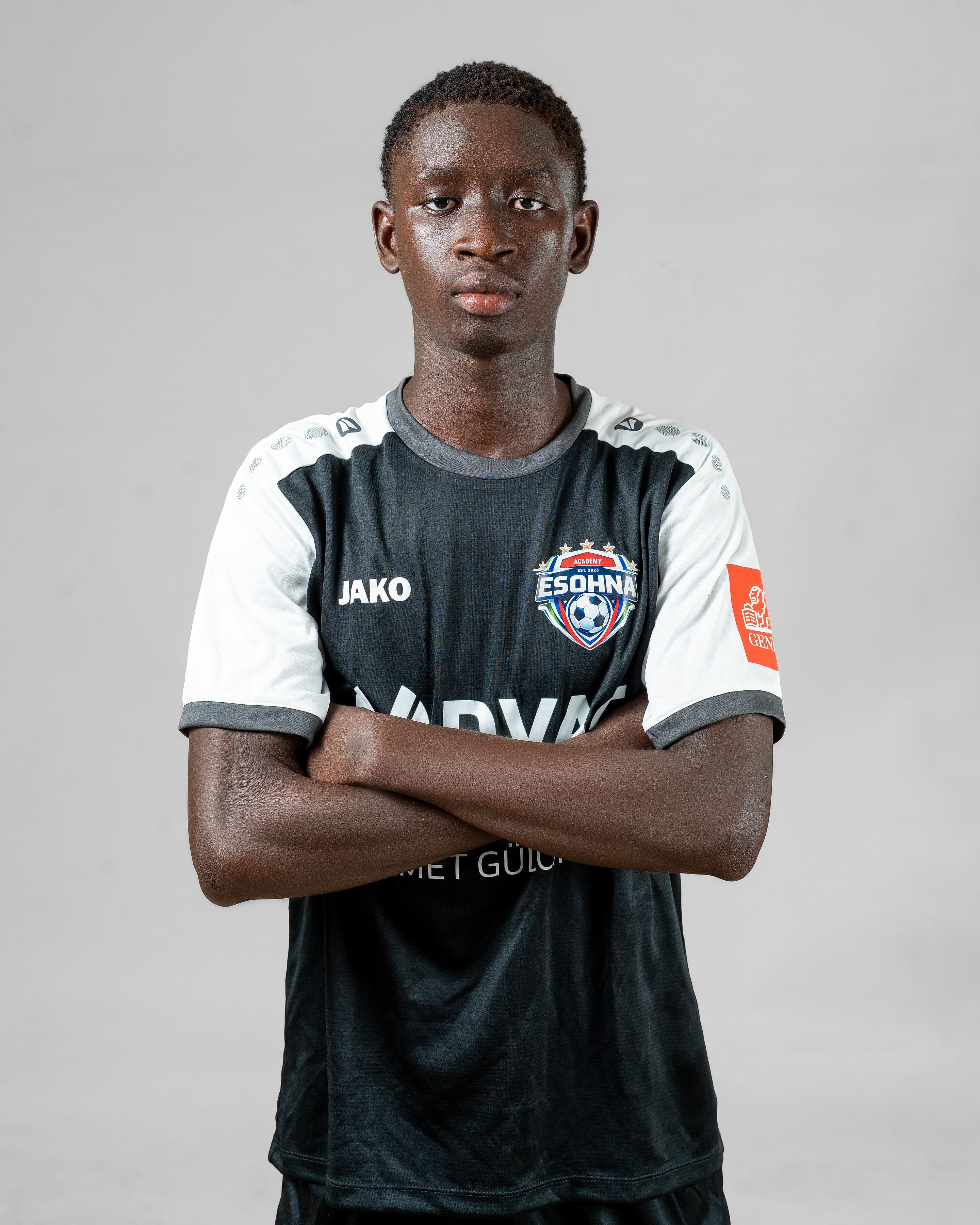 eSohna Academy player in academy kit